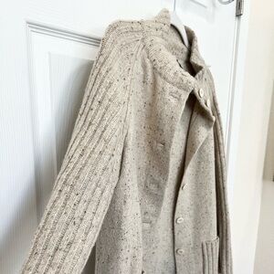 Eileen Fisher Wool Angora Silk Cardigan